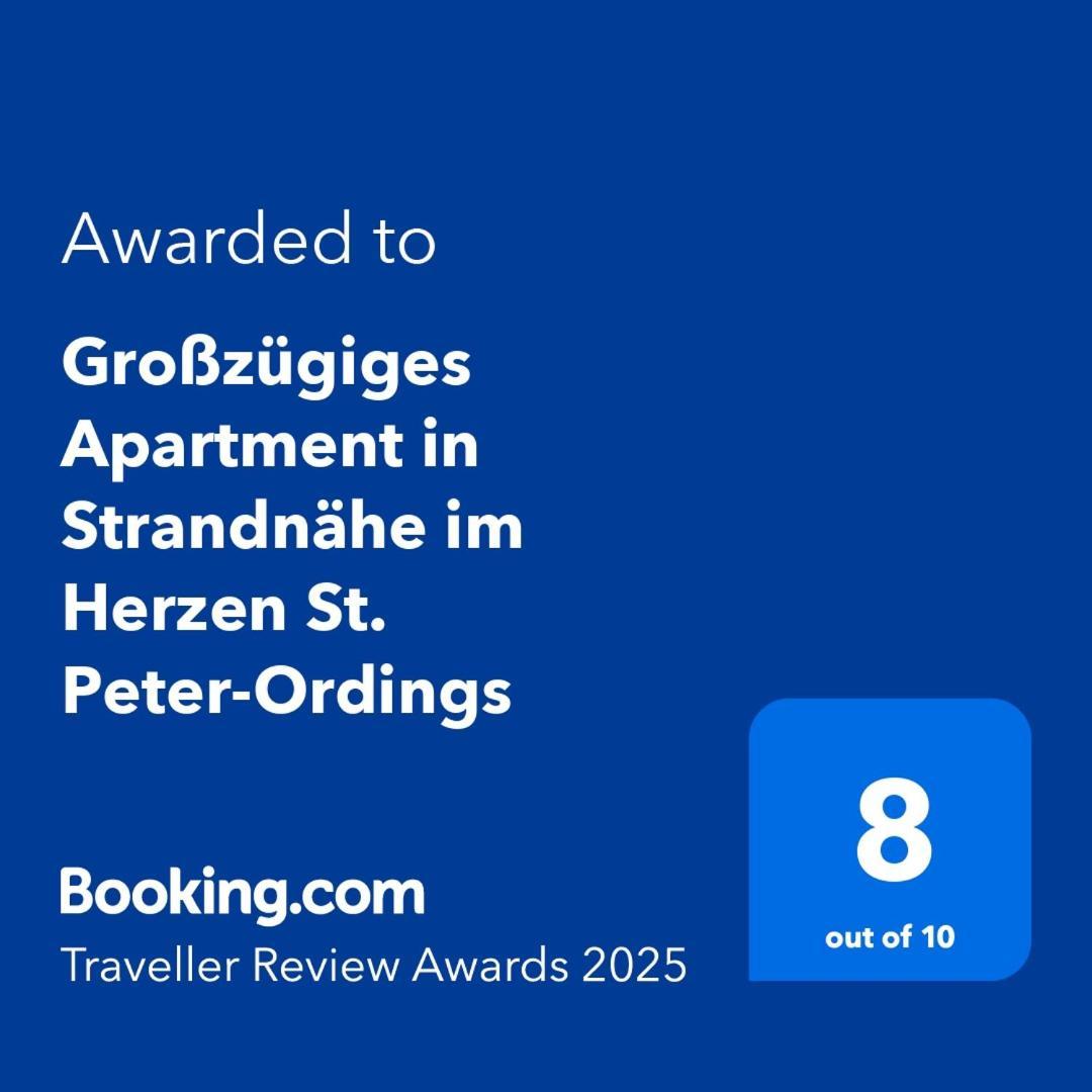 Großzügiges Apartment in Strandnähe im Herzen St. Peter-Ordings Sankt Peter-Ording Exterior foto